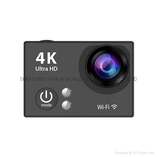 Hot video camera waterproof hd  sports camera H2R remote control 4K action cam 4