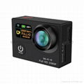 WiFi  30M waterproof  G3  sports camera  GOPRO dual display screen 4