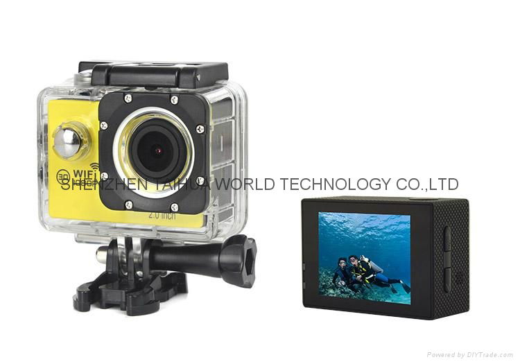 New Full HD Wifi 1080P Waterproof Action Sport Camera H16 2