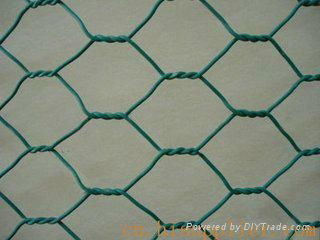 PVC coated hexagonal wire mesh high quality and low cost