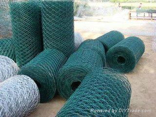 PVC coated hexagonal wire mesh high quality and low cost 5