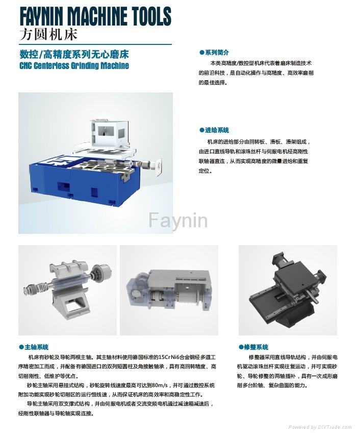 CNC Centerless Grinding Machine (MKG1050) 3
