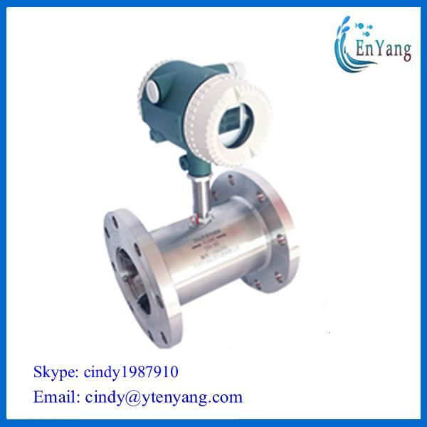 4-20mA signal output turbine flow meter, digital flow meter 3