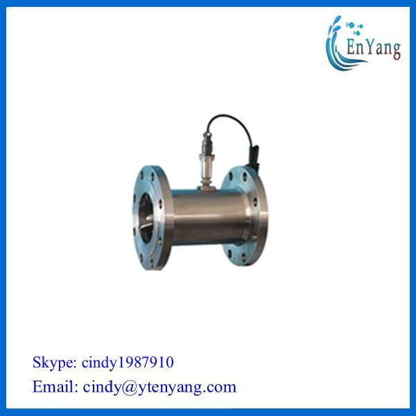 4-20mA signal output turbine flow meter, digital flow meter 5