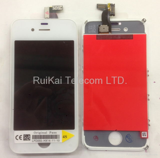 iPhone 4s LCD Touch Screen Digitizer Assembly Complete  2
