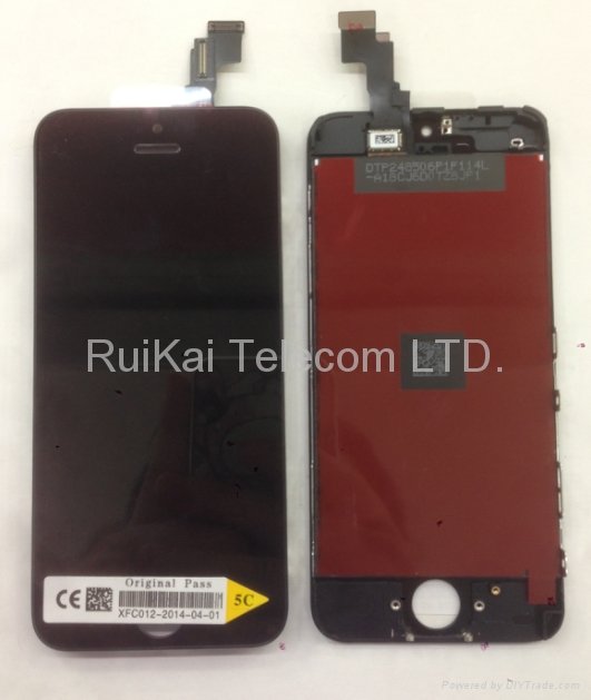 iPhone 5c LCD Touch Screen Digitizer Assembly Complete 