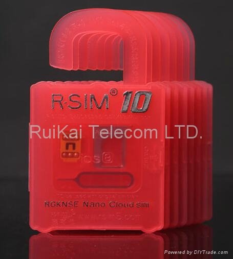 Hot Selling And General Used Nano Cloud Unlock Card R-SIM 10 3