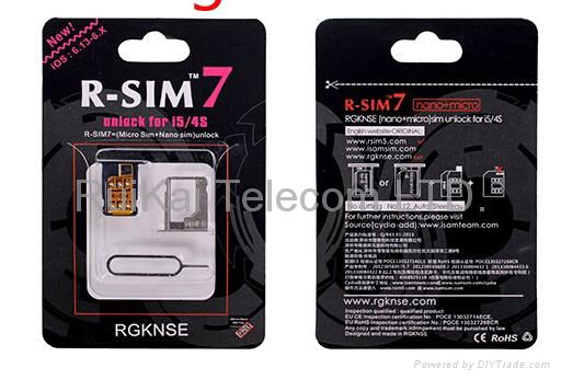 R-SIM 7 & R-SIM 7+ Unlock Sim Card for iPhone4S and iPhone5 (R-SIM 7+) 4