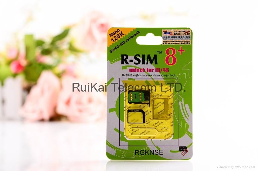 R-SIM 8+ RSIM 8+ Unlock Sim Card