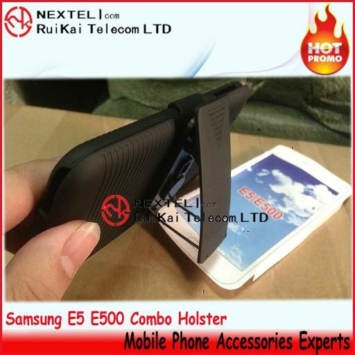 Samsung E5 Combo holster E5 Combo case E5 Holster