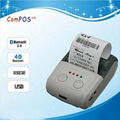 58mm bluetooth android pos receipt printer wireless printer 