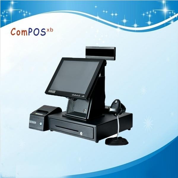 15 inch Dual Core All-in-one POS Terminal