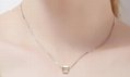 Silver Women's necklace YN0512 1