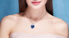 Silver Women's necklace YP1009