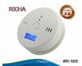 lcd carbon monoxide detector alarm with blue screen 3