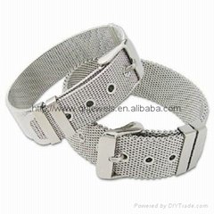 new style stainless steel silver bracelet  from China