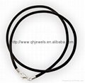 China manufacturer leather necklace wholesaler with good quality 2