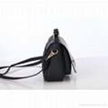 black pu leather women handbag fashion 3
