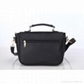 black pu leather women handbag fashion 4