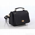 black pu leather women handbag fashion 2