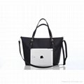 black pu leather women bag handbag 2