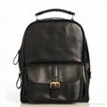 black backpack women leather pu bag 1