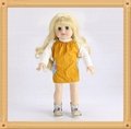 vinyl girl doll and doll accessories 3