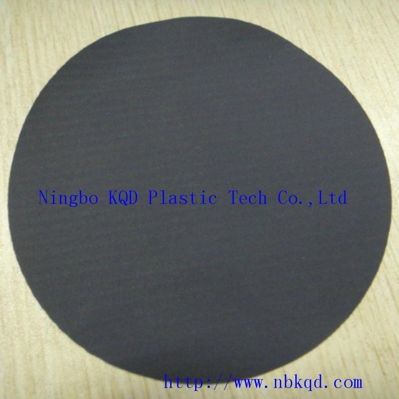 Dark green PVC Laminated Polyester Fabrics/ 6P PVC Fabrics for Raincoat 5