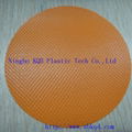 0.77mm High Tensile Orange PVC Coated Fabrics for Inflatable Boat