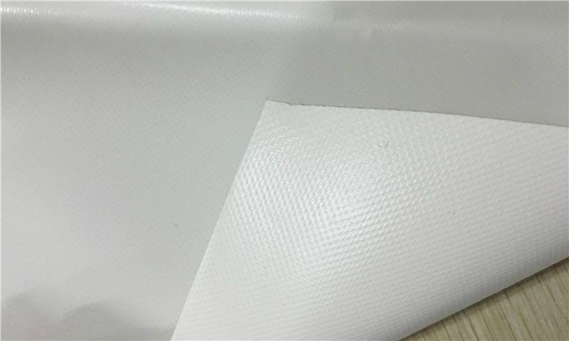 6P Free Glossy White PVC Tarpaulin for Canopy  4