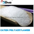 Cationic polyacrylamide for water