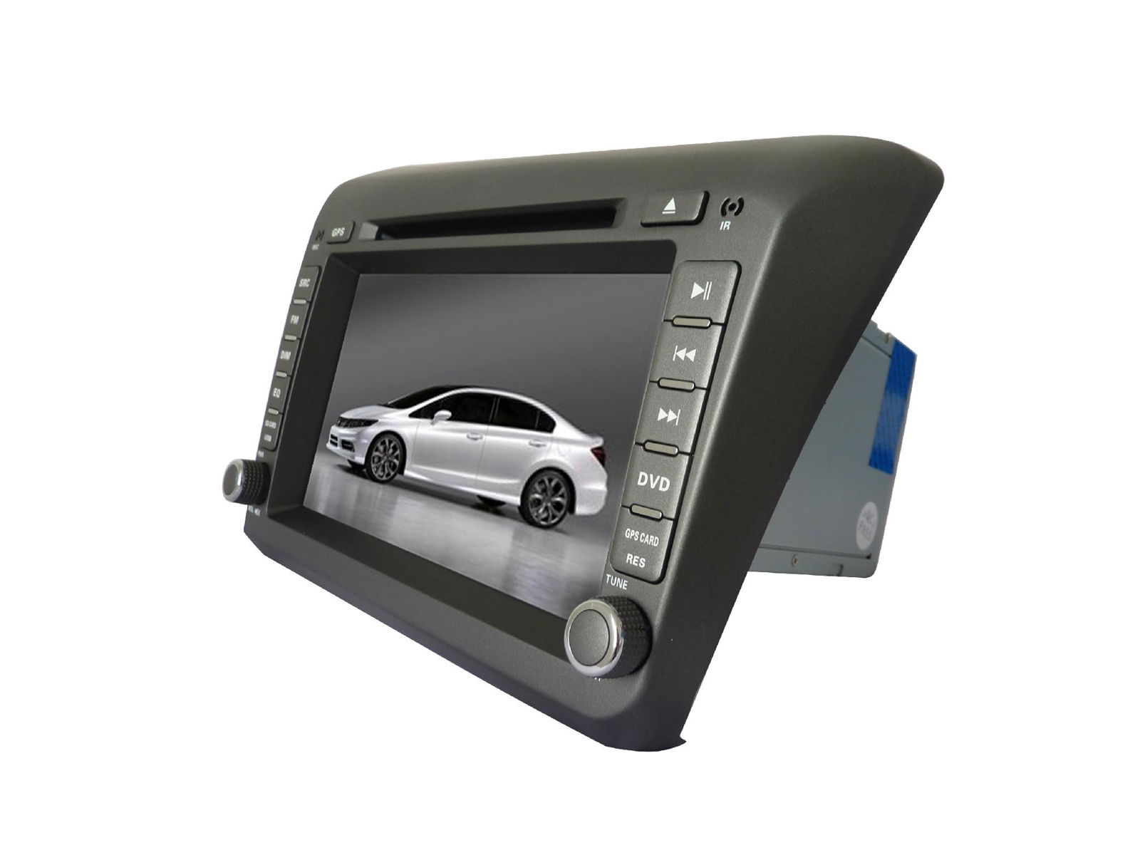 2 Din 7 inch DVD Car Player Compatible with Honda Civic  2