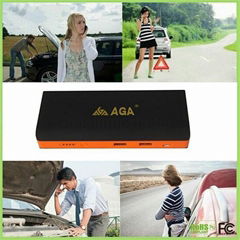 AGA portable multifunction mini car jump starter