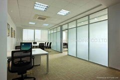 Frosted Glass Partition