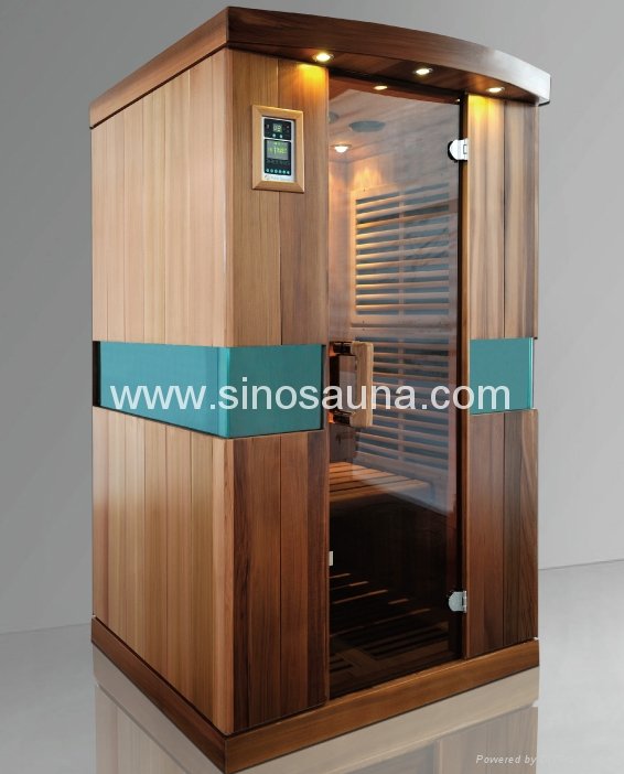 2015 New Commercial Use Beauty Ultra Low EMF Far Infrared Russian Sauna Room  2