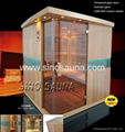 Whosale Skin Beauty Low EMF Ozone Far Infrared Sauna Cabin For 5 Star Hotel 