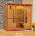 4 Person Home Beauty Machine Personal Care Far Infrared Sauna Spa Capsule