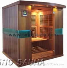 Therapy Ultra Low EMF Carbon Far Infrared Sauna Room For Commercial Use