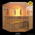 2015 New Arrival Full Spectrum and Stove Combination Cryo Sauna Infrared Sauna