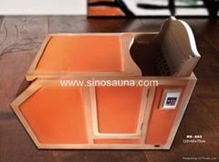 The Exclusive Far Infrared Physiotherapy Stone Half Sauna for Leg Therapy