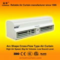 Arc shape air door FM-1.5-09B