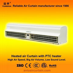 Heated air curtain FM-1.5-12B-3D