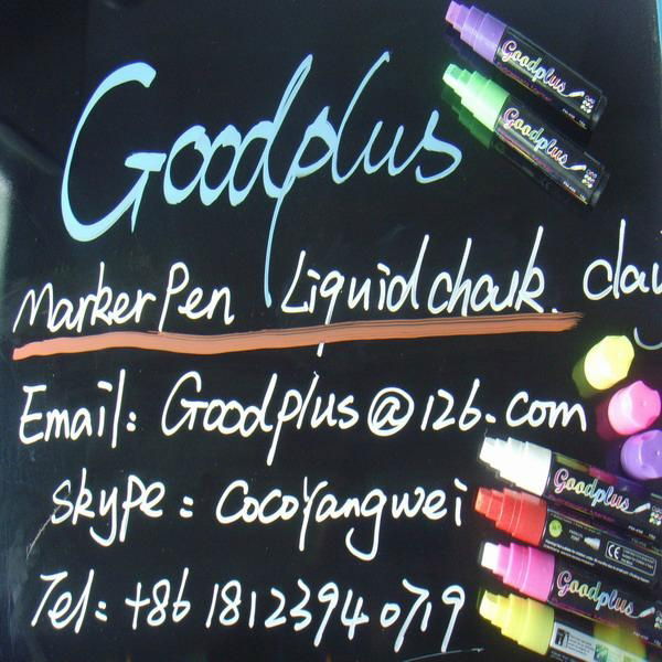 Erasable liquid chalk with 10mm nib highlighter maker pen 2