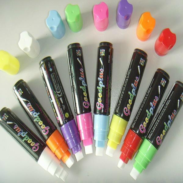 Erasable liquid chalk with 10mm nib highlighter maker pen 3