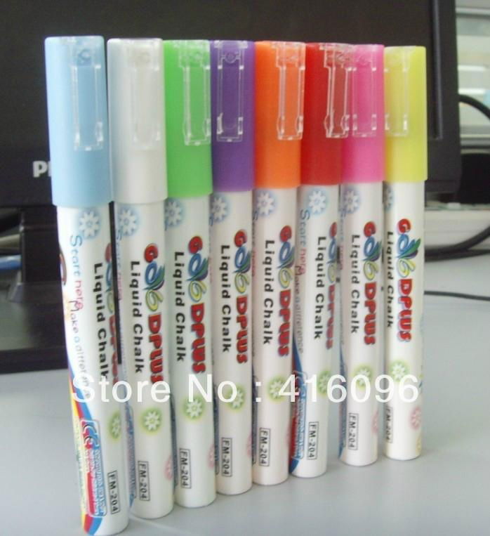 Liquid Chalk Markers - NEW REVERSIBLE TIP - Chalkboard Paint Pen 8 Pack + 2 FREE 2