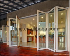 Popular folding door gates in Europe and Australia