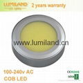 high voltage COB LED puck light