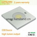 Ultra-thin UL listed LED square cabinet