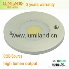 round surface mounted COB LED Cabinet light - Lumiland