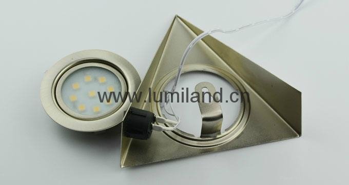 triangle COB LED cabinet light vendor - Lumiland 5